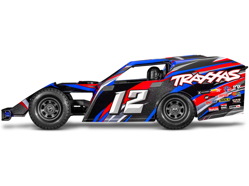 Traxxas Slash Mudboss 1:10 BL-2s RTR červený