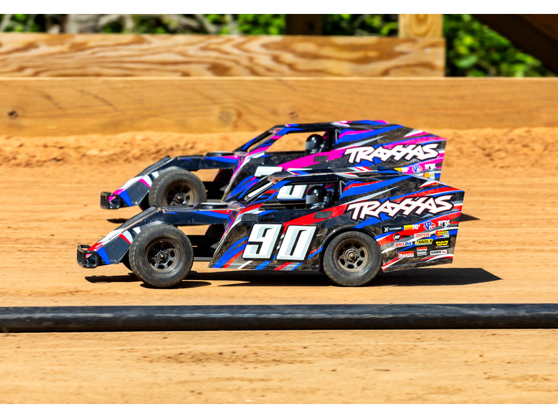 Traxxas Slash Mudboss 1:10 BL-2s RTR červený