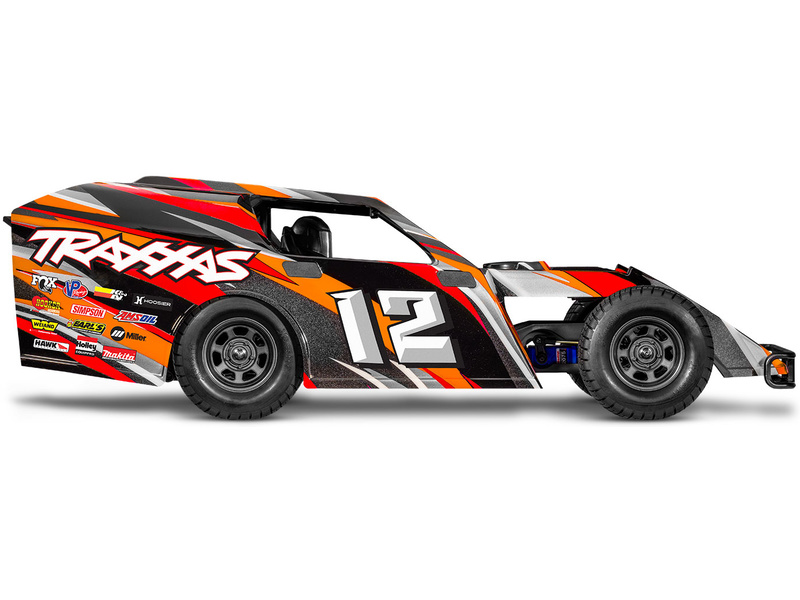Traxxas Slash Mudboss 1:10 BL-2s RTR červený