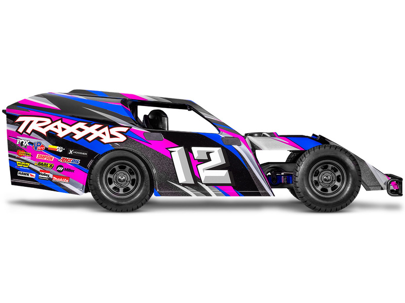 Traxxas Slash Mudboss 1:10 BL-2s RTR červený