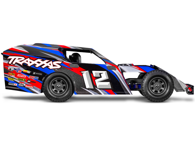 Traxxas Slash Mudboss 1:10 BL-2s RTR červený