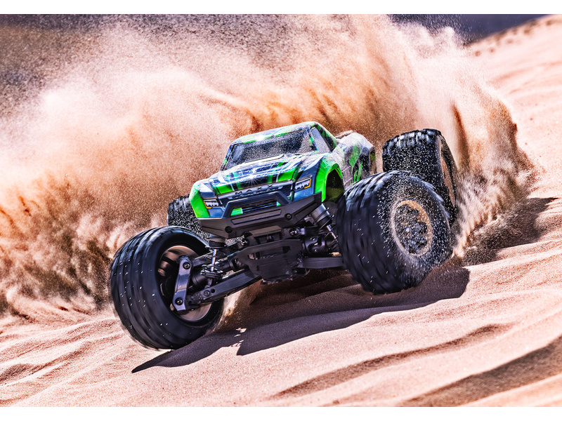 Traxxas Mini Maxx 1:12 BL-2s RTR černý