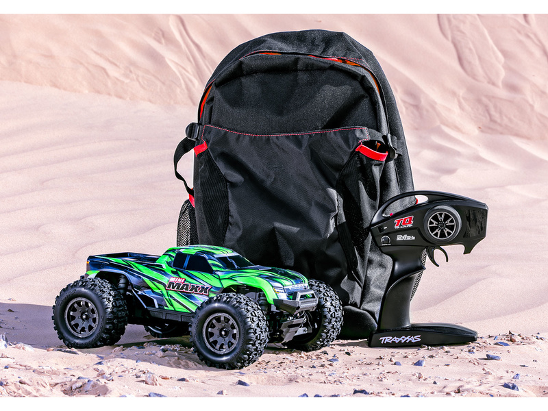 Traxxas Mini Maxx 1:12 BL-2s RTR černý,
