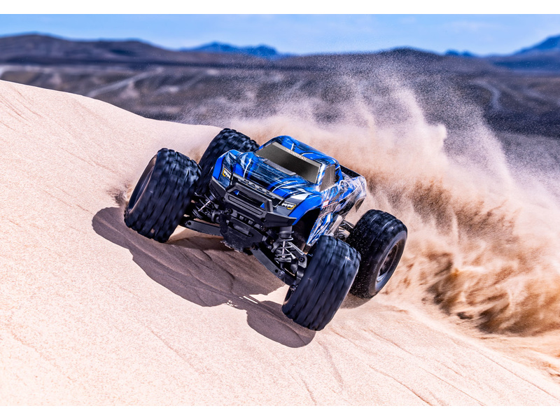 Traxxas Mini Maxx 1:12 BL-2s RTR černý,