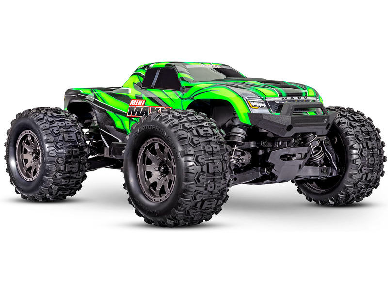 Traxxas Mini Maxx 1:12 BL-2s RTR černý,
