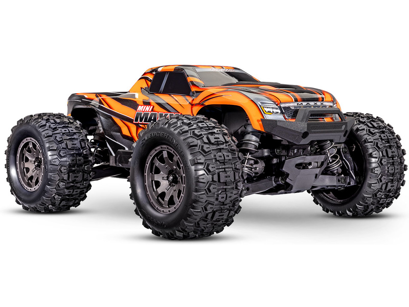 Traxxas Mini Maxx 1:12 BL-2s RTR černý,