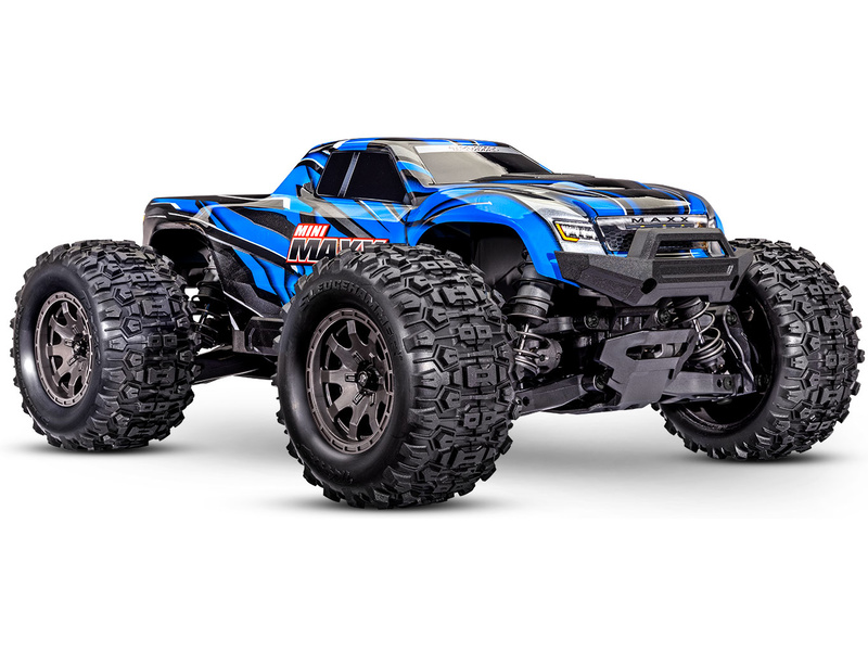 Traxxas Mini Maxx 1:12 BL-2s RTR černý,