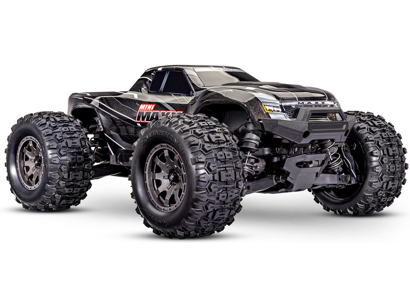Traxxas Mini Maxx 1:12 BL-2s RTR černý,