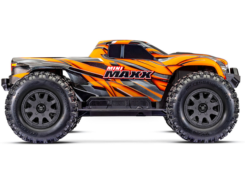 Traxxas Mini Maxx 1:12 BL-2s RTR černý,