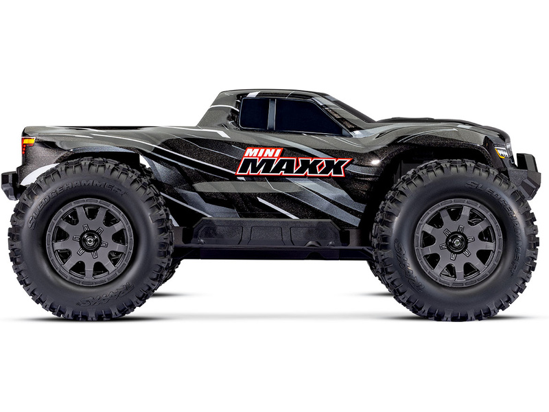 Traxxas Mini Maxx 1:12 BL-2s RTR černý,
