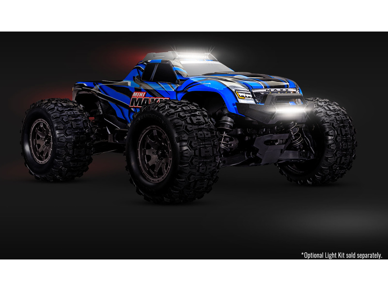 Traxxas Mini Maxx 1:12 BL-2s RTR černý,