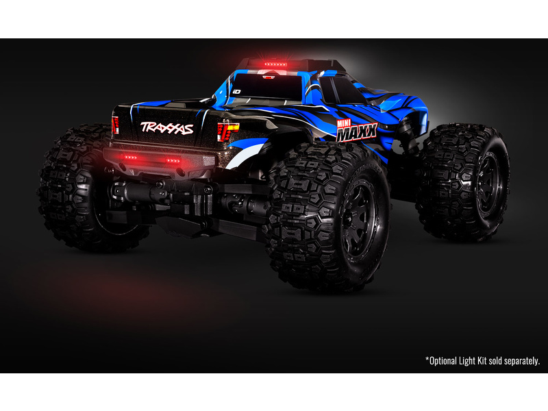 Traxxas Mini Maxx 1:12 BL-2s RTR černý,