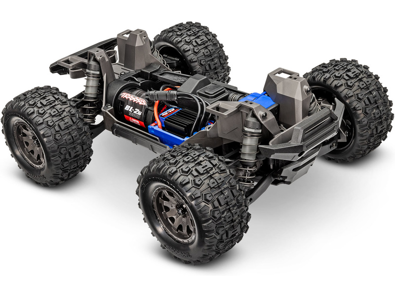 Traxxas Mini Maxx 1:12 BL-2s RTR černý,