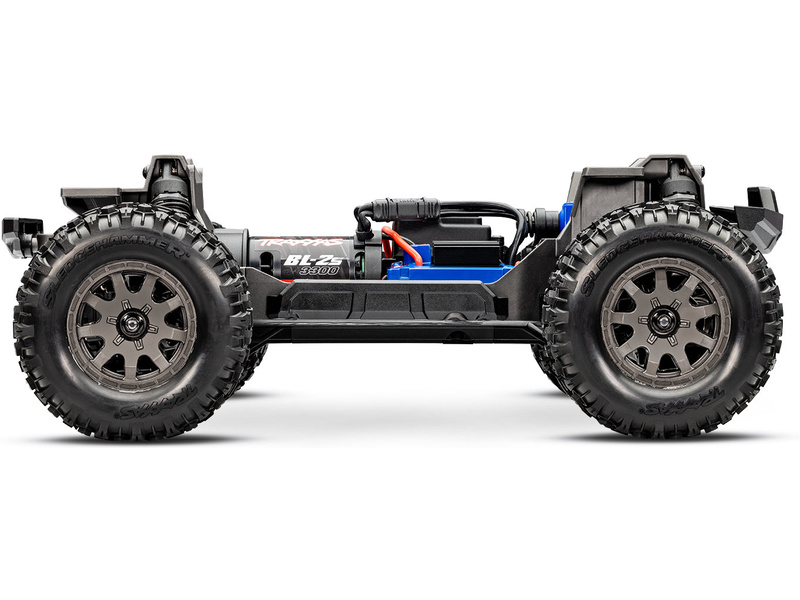 Traxxas Mini Maxx 1:12 BL-2s RTR černý,