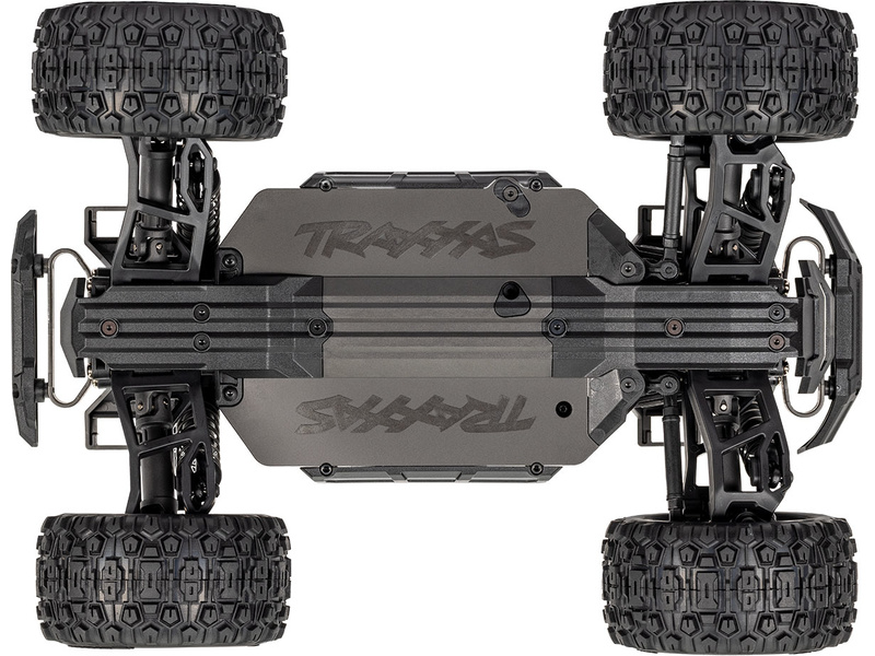Traxxas Mini Maxx 1:12 BL-2s RTR černý,