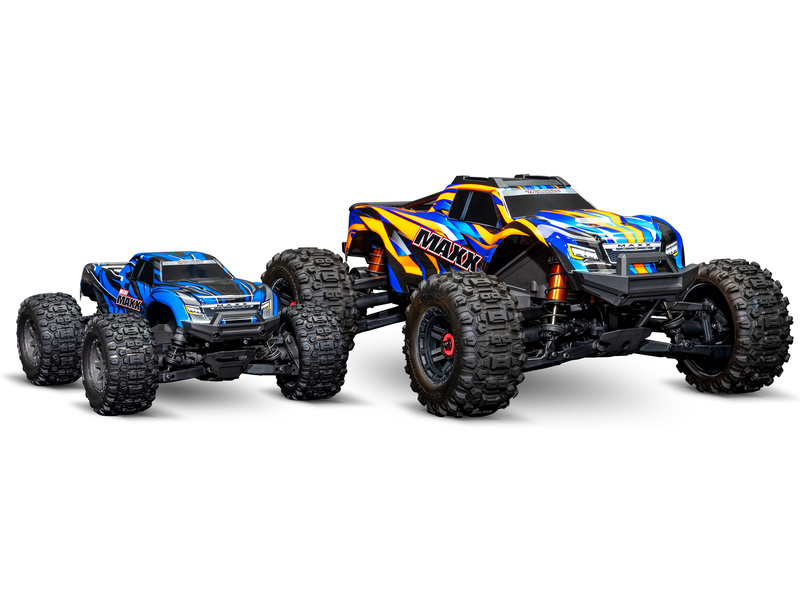 Traxxas Mini Maxx 1:12 BL-2s RTR černý,