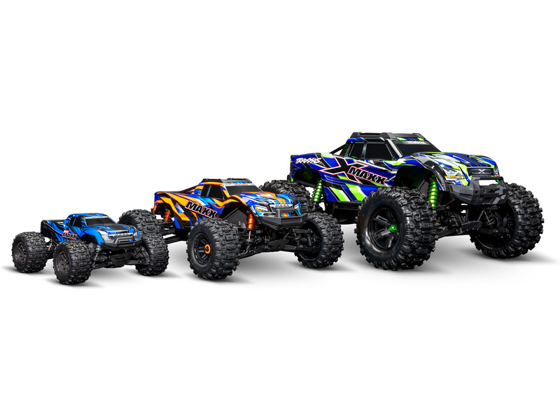 Traxxas Mini Maxx 1:12 BL-2s RTR černý,