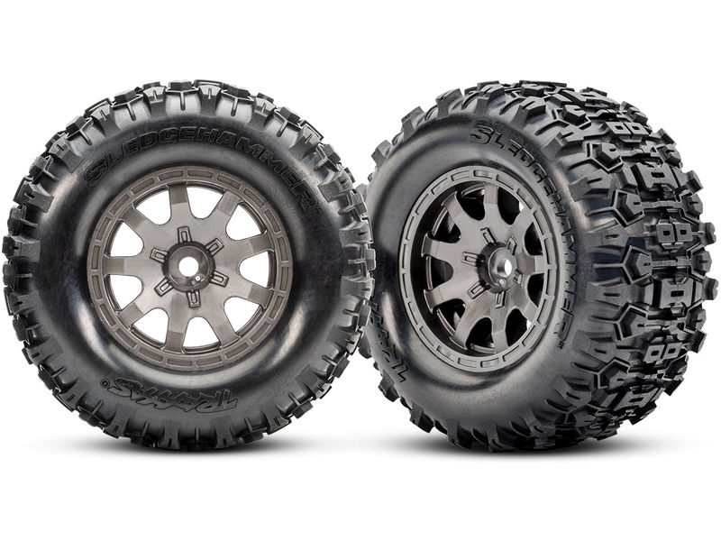 Traxxas Mini Maxx 1:12 BL-2s RTR černý,