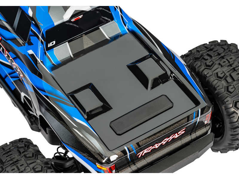 Traxxas Mini Maxx 1:12 BL-2s RTR černý,
