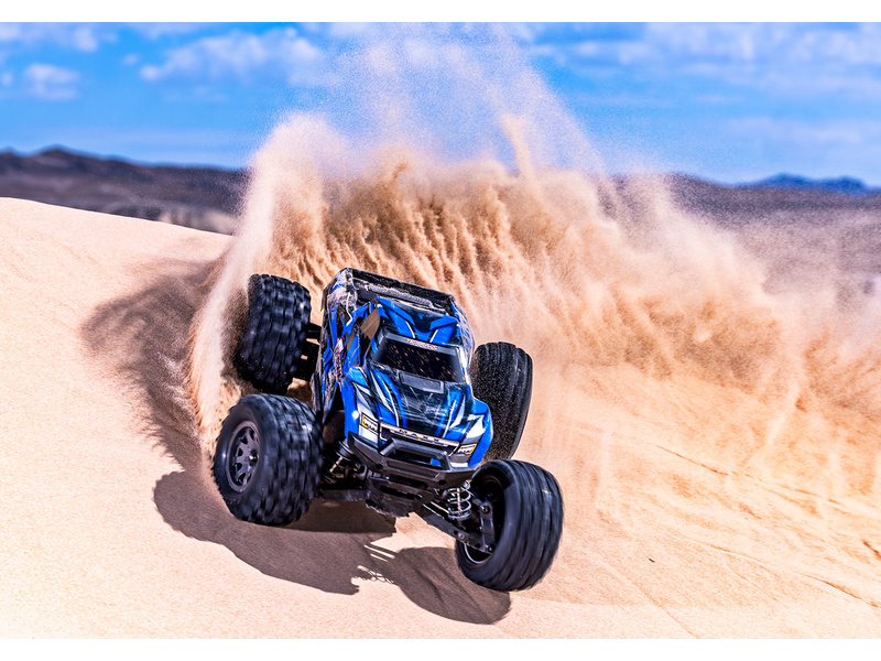 Traxxas Mini Maxx 1:12 BL-2s RTR černý,