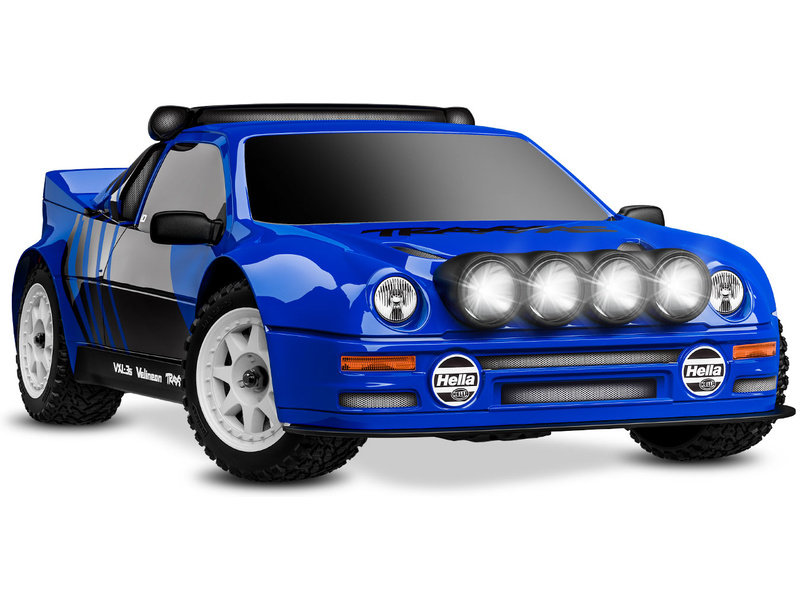 Traxxas Mini Rally Ford RS200 1:12 4WD VXL RTR červený