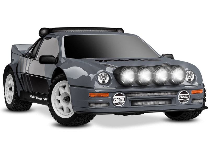 Traxxas Mini Rally Ford RS200 1:12 4WD VXL RTR červený