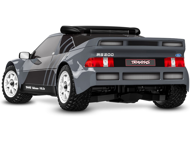 Traxxas Mini Rally Ford RS200 1:12 4WD VXL RTR červený