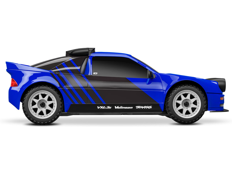 Traxxas Mini Rally Ford RS200 1:12 4WD VXL RTR červený