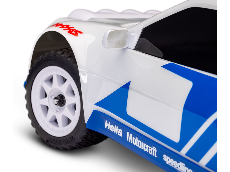 Traxxas Mini Rally Ford RS200 1:12 4WD VXL RTR červený