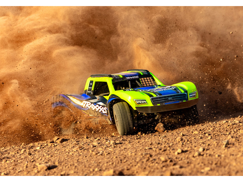 Traxxas Mini Slash 1:12 BL-2s 4WD RTR zelený