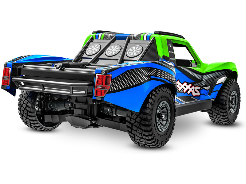 Traxxas Mini Slash 1:12 BL-2s 4WD RTR zelený