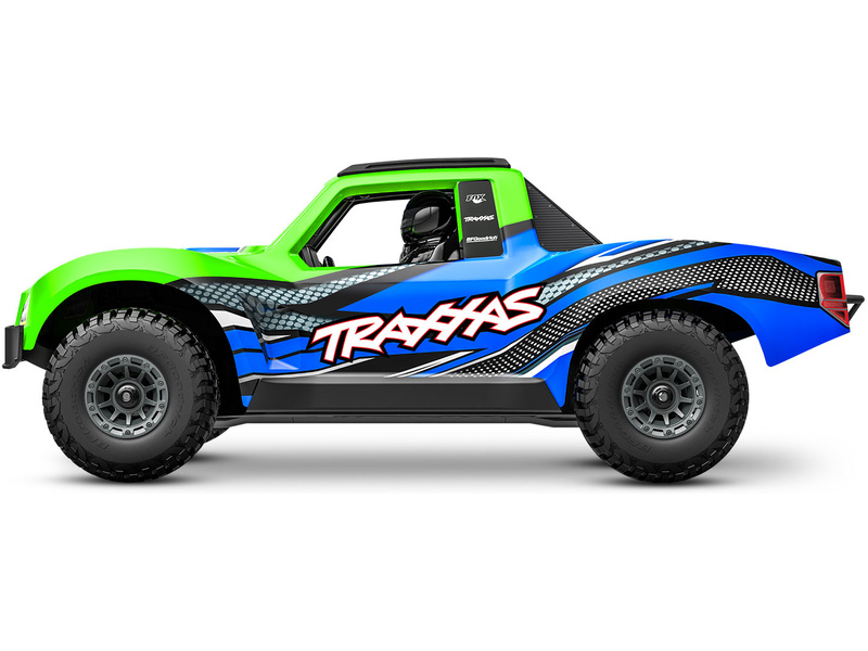 Traxxas Mini Slash 1:12 BL-2s 4WD RTR zelený
