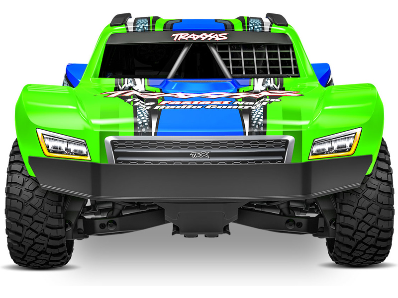 Traxxas Mini Slash 1:12 BL-2s 4WD RTR zelený
