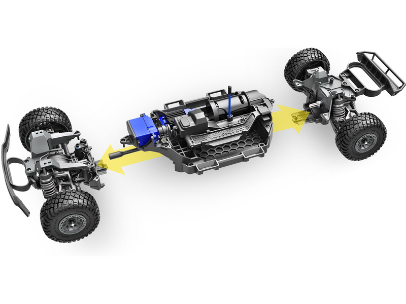 Traxxas Mini Slash 1:12 BL-2s 4WD RTR zelený