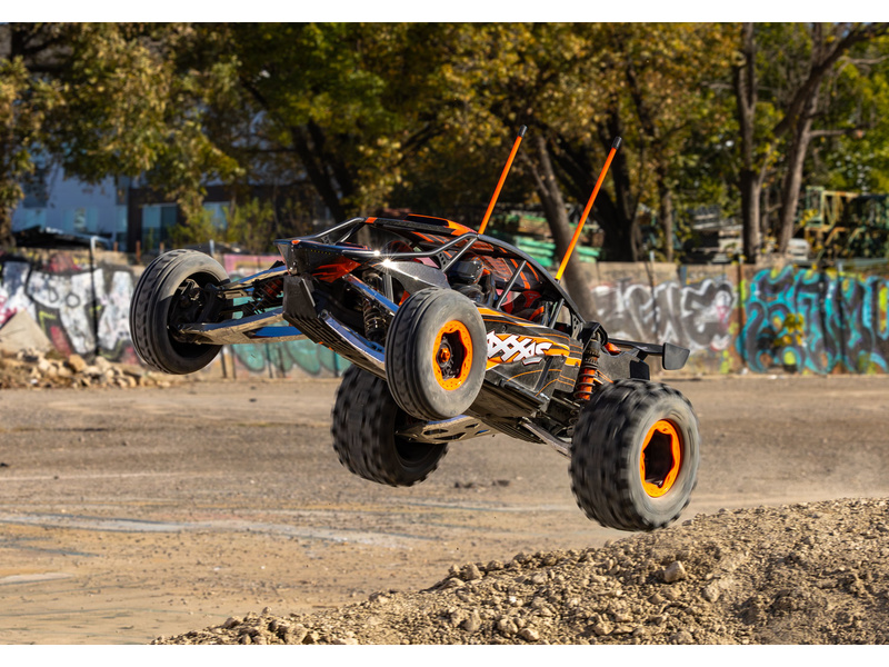 Traxxas kolo, disk Funco Replica černý, pneu Sledgehammer (2) (Belted)