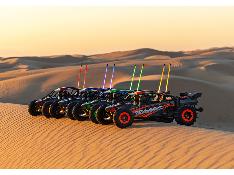 Traxxas LED světelná tyč Whip červená (1)