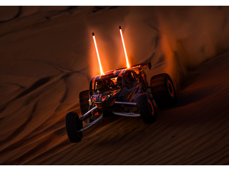 Traxxas LED světelná tyč Whip červená (1)