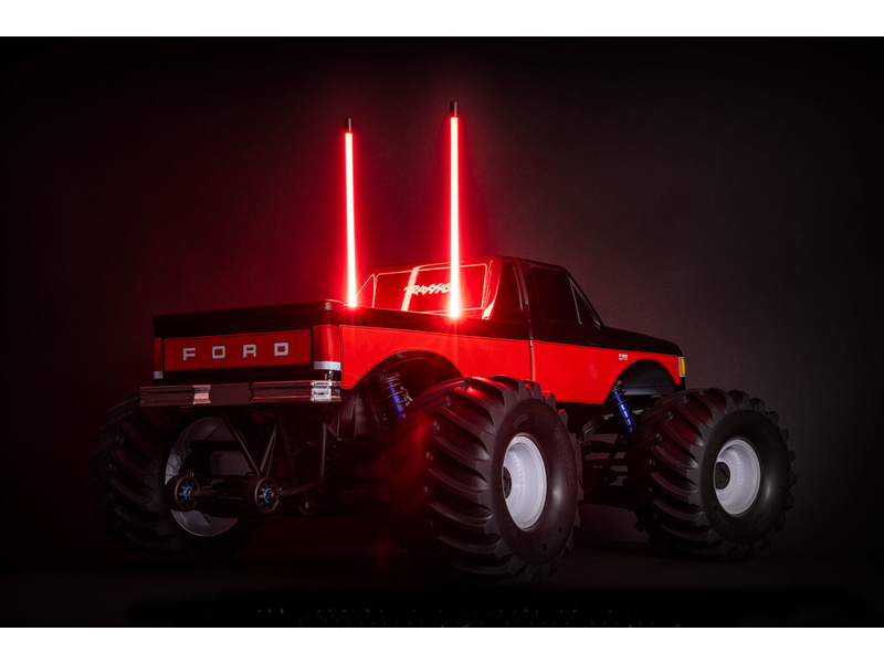 Traxxas LED světelná tyč Whip červená (1)