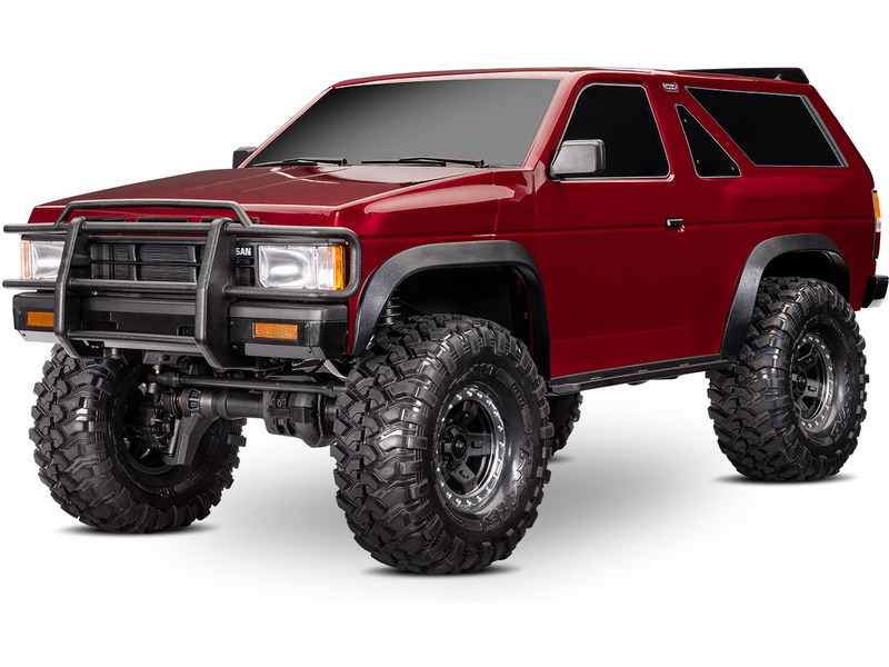 Traxxas TRX-4 Nissan Pathfinder 1988 1:10 RTR červený