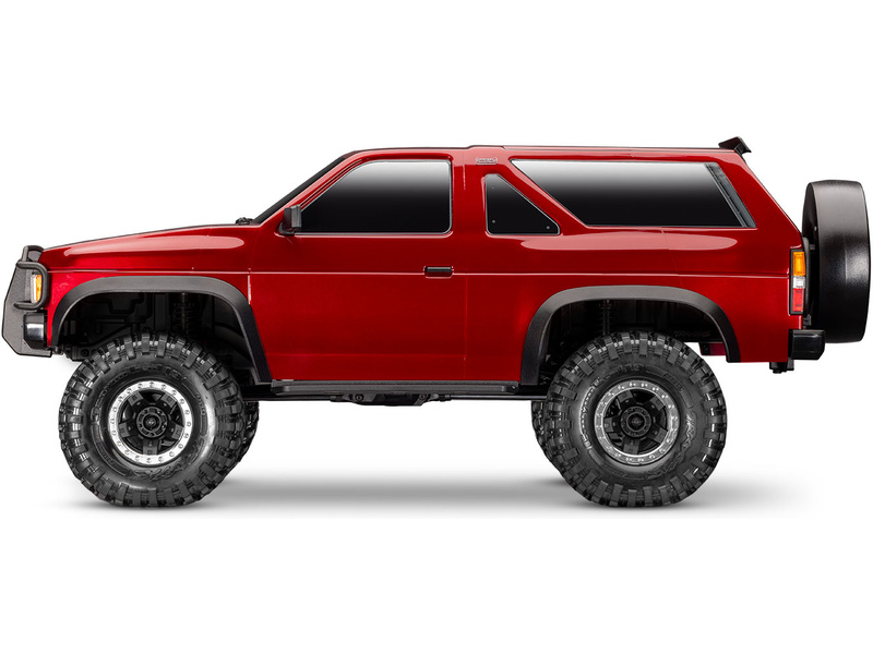Traxxas TRX-4 Nissan Pathfinder 1988 1:10 RTR červený