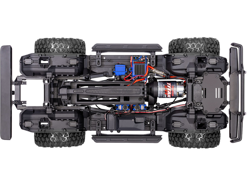 Traxxas TRX-4 Nissan Pathfinder 1988 1:10 RTR červený