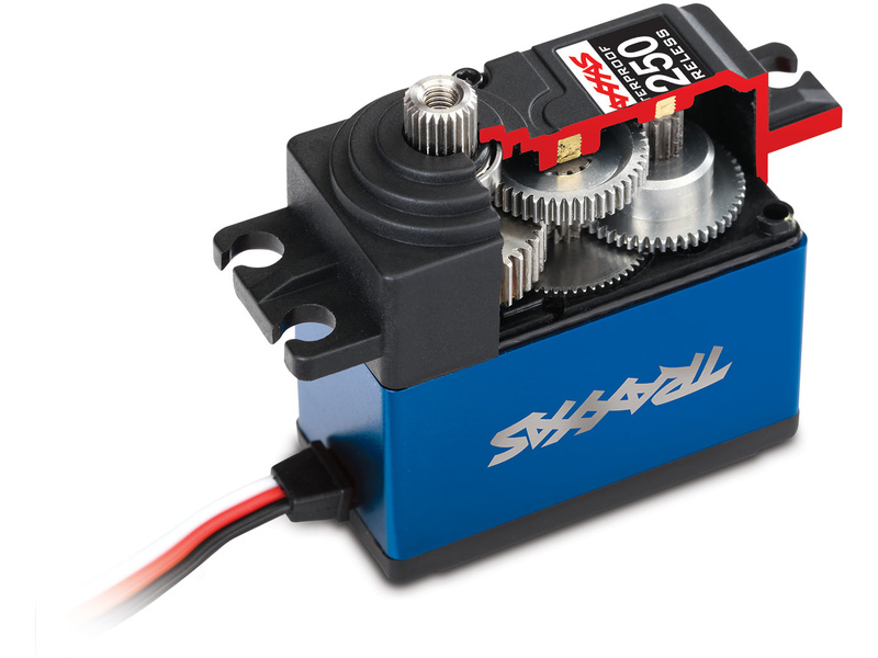 Traxxas servo 2250 MG voděodolné 24kg.cm 0.19s/60° 25T