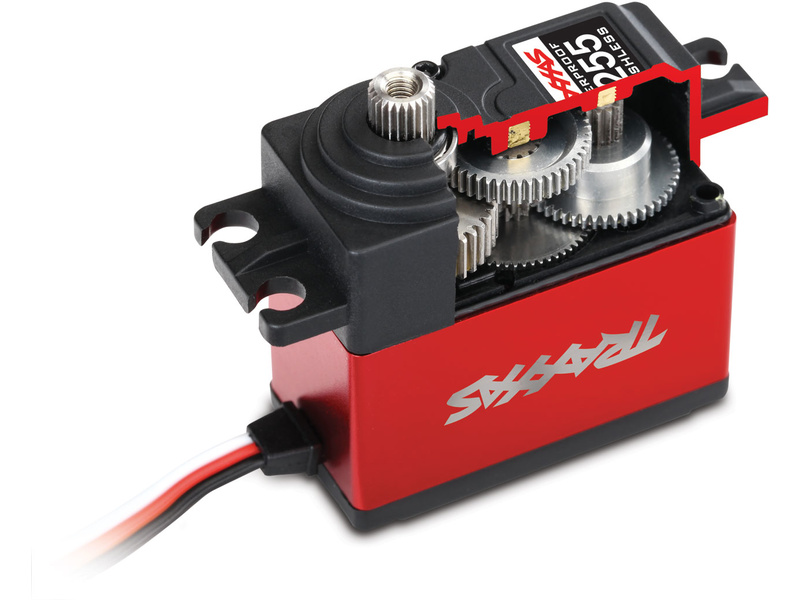 Traxxas servo 2255 BL MG voděodolné 29kg.cm 0.15s/60° 25T