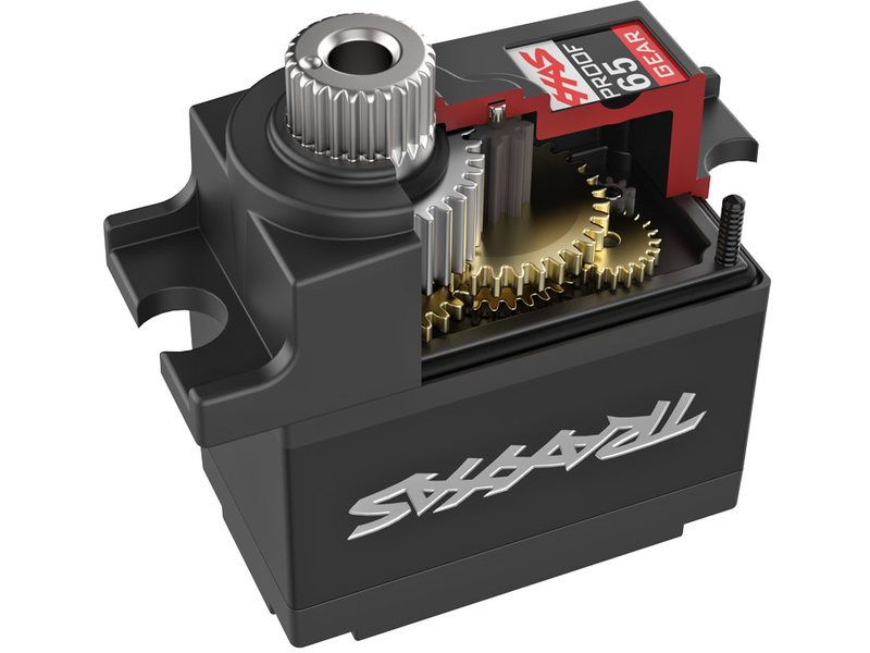 Traxxas servo 2265 s kovovými převody voděodolné 5.4kg.cm 0.13s/60° 25T