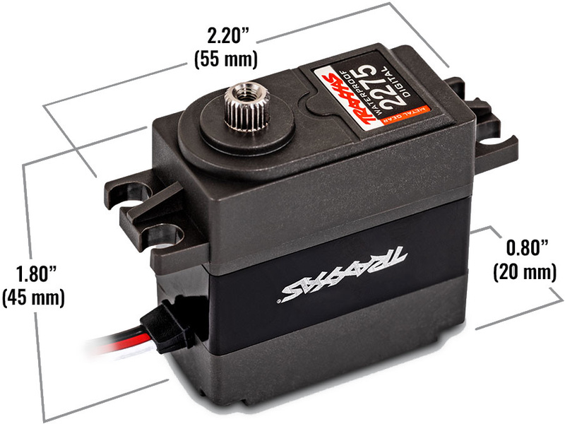 Traxxas servo 2275 35kg.cm 0.16s/60° 25T