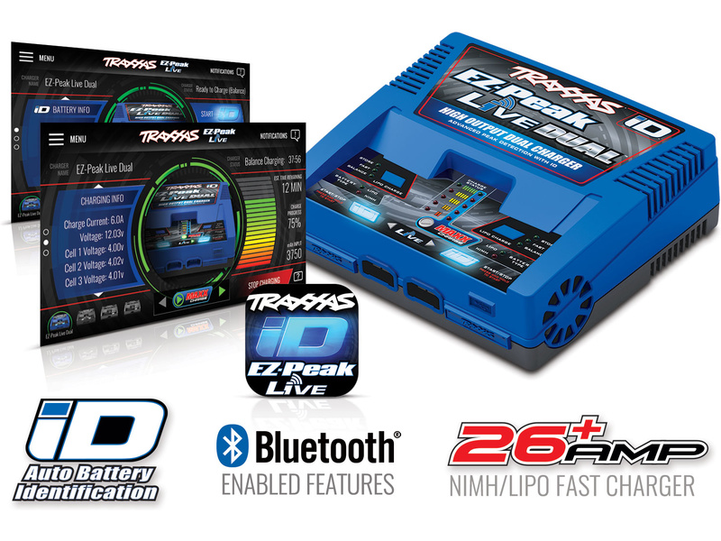 Traxxas nabíječ EZ-Peak Live Dual 4S 2x100W,