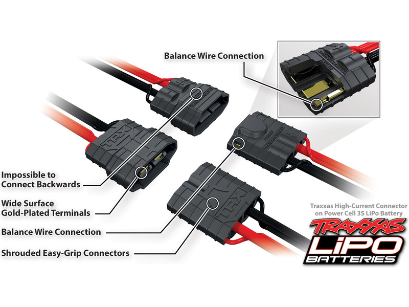 Traxxas střídavý regulátor Velineon VXL-3S (s 6mm konektory)