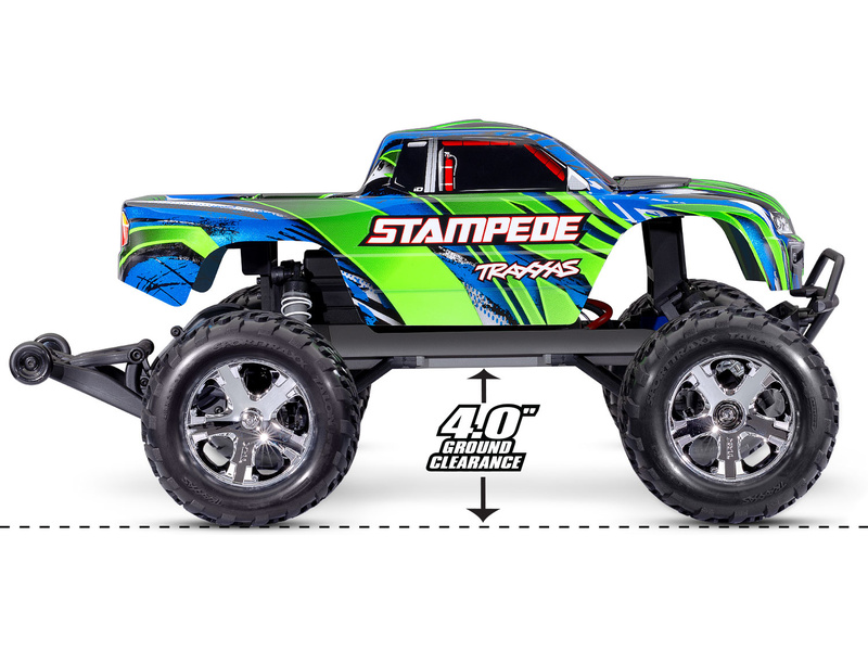 Traxxas Stampede 1:10 HD RTR červený