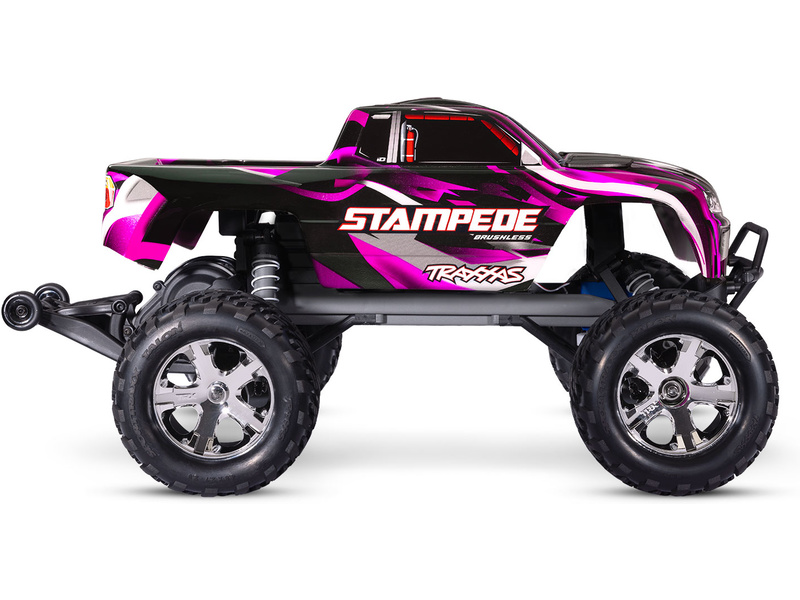 Traxxas Stampede 1:10 BL-2s RTR zelený