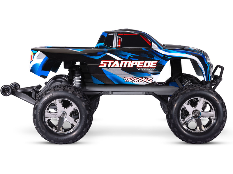 Traxxas Stampede 1:10 BL-2s RTR zelený